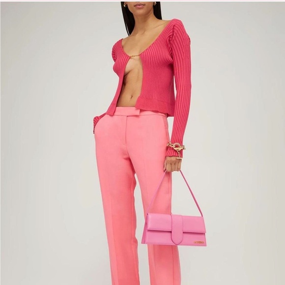 JACQUEMUS PINK LA MAILLE PRALU LONGUE Size 32/XXS - Picture 7 of 8